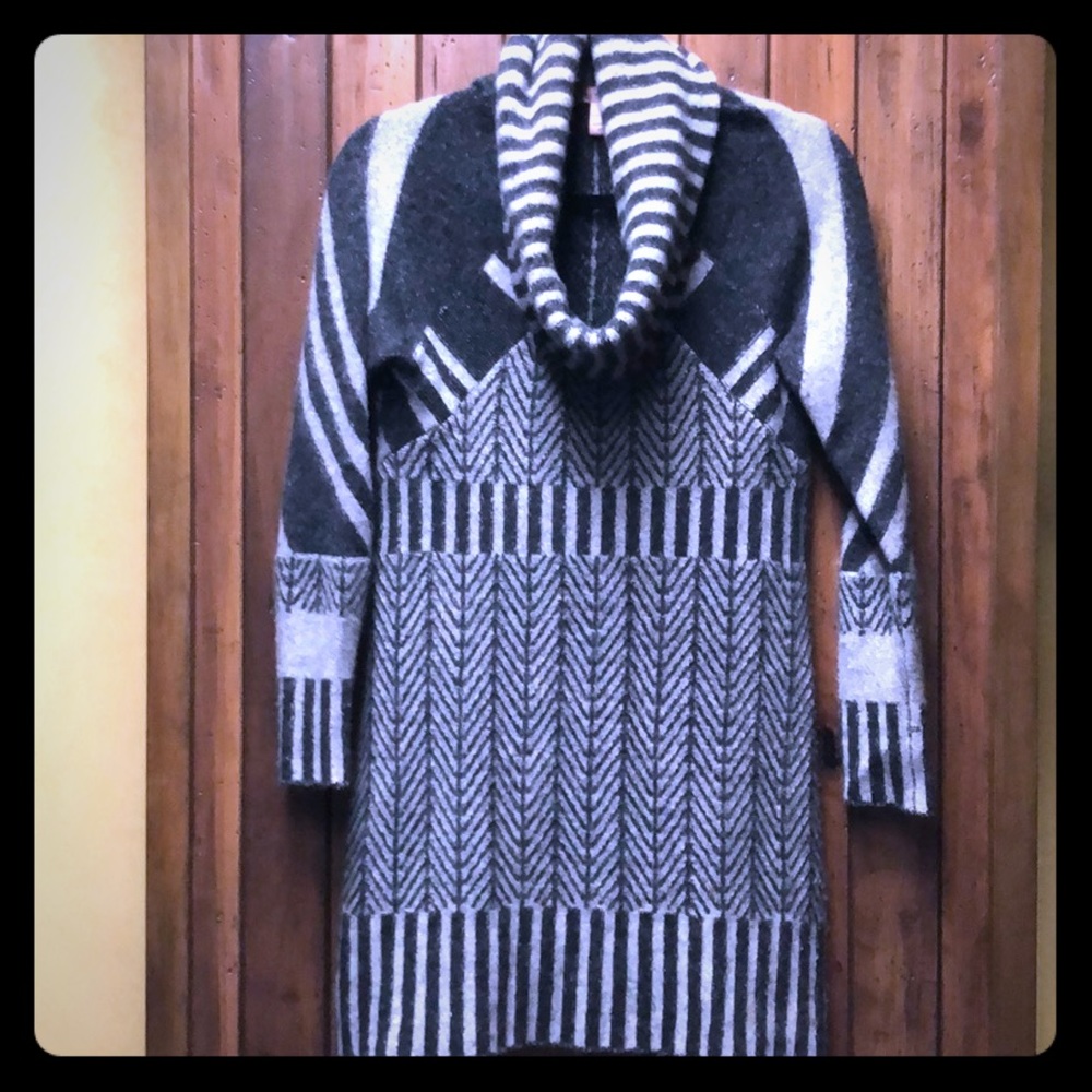 Cashmere sweater dress